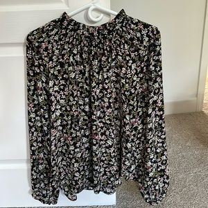Floral loft blouse